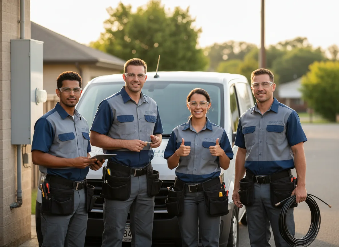 Residential electrical contractor serving homeowners in Blue Grass, IA